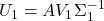 U_1=AV_1\Sigma_1^{-1}