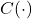 C(\cdot)