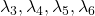 \lambda_3,\lambda_4,\lambda_5,\lambda_6