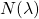 N(\lambda)