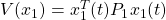 V(x_1)=x_1^T(t)P_1x_1(t)